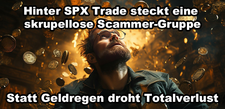 spx-trade.org, spx-trade.com, user.spx-trade.io – Anlagebetrug