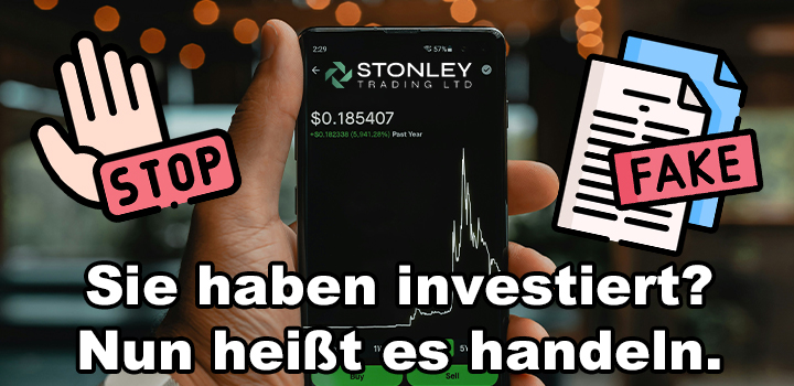 stonleytrading.com, my.stonleytrading.com – Anlagebetrug