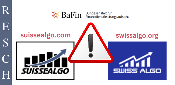 Swissalgo.org, suissealgo.com-Anlagebetrug