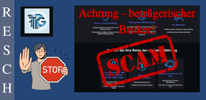 TFG: Geschäftsmodell Anlagebetrug, Scam im Internet