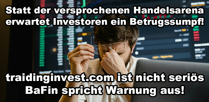 traidinginvest.com – Anlagebetrug