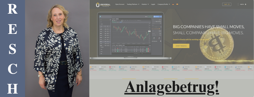 UniversalTrade: Geld der Anleger unterschlagen