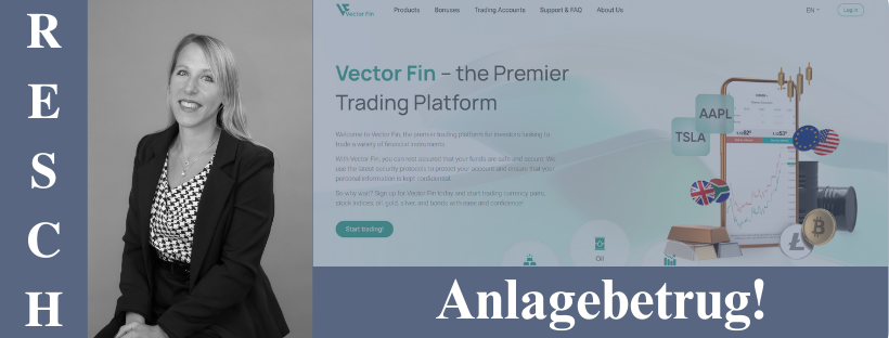 Vector Fin: Geld der Anleger unterschlagen