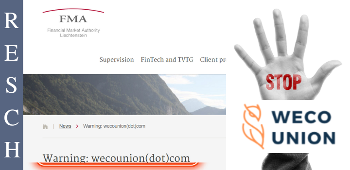 Wecounion.com–Anlagebetrug