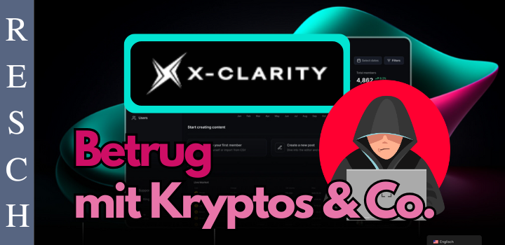 x-clarity.com, trade.x-clarity.com – Anlagebetrug