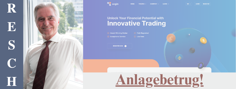 Xcgin: Keine Auszahlung an Anleger