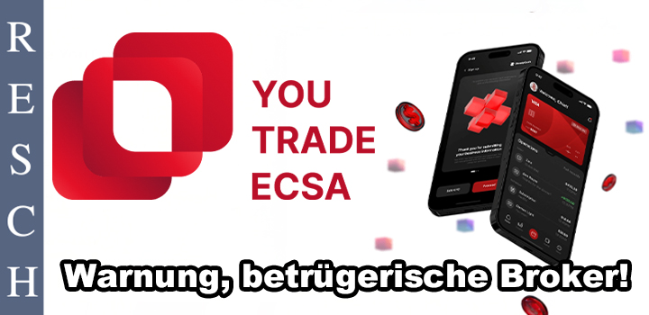 Warnung vor YourTrade ECSA und ähnlichen Plattformen