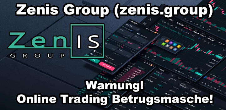 zenis.group, cfd.zenis.group – Anlagebetrug